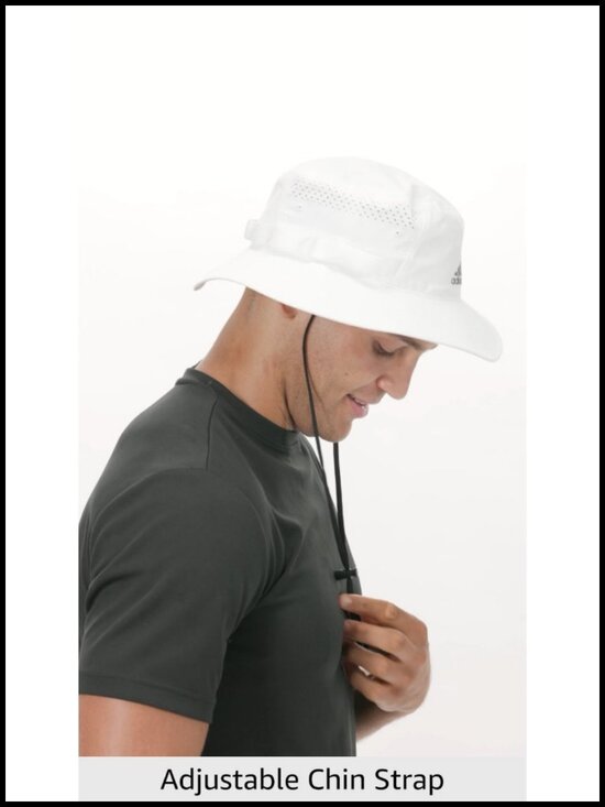 Bucket Hat Boonie Wide Shade Brim Moisture-Wicking Sweatband Lightweight main image 6